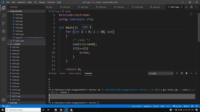Break and Continue Statements in C++ | C++ Tutorials for Beginners #11 смотреть онлайн
