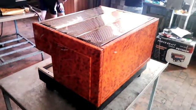 Реставрация профессиональной кофемашины гаджия Gaggia смотреть онлайн