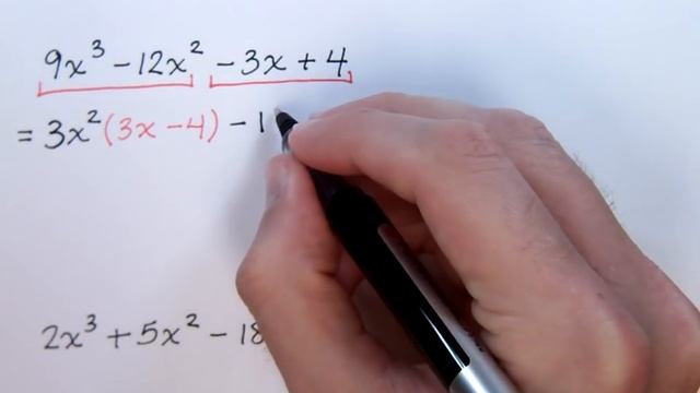 Factoring by Grouping