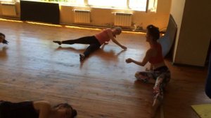 Партерная связка. Контемпорари