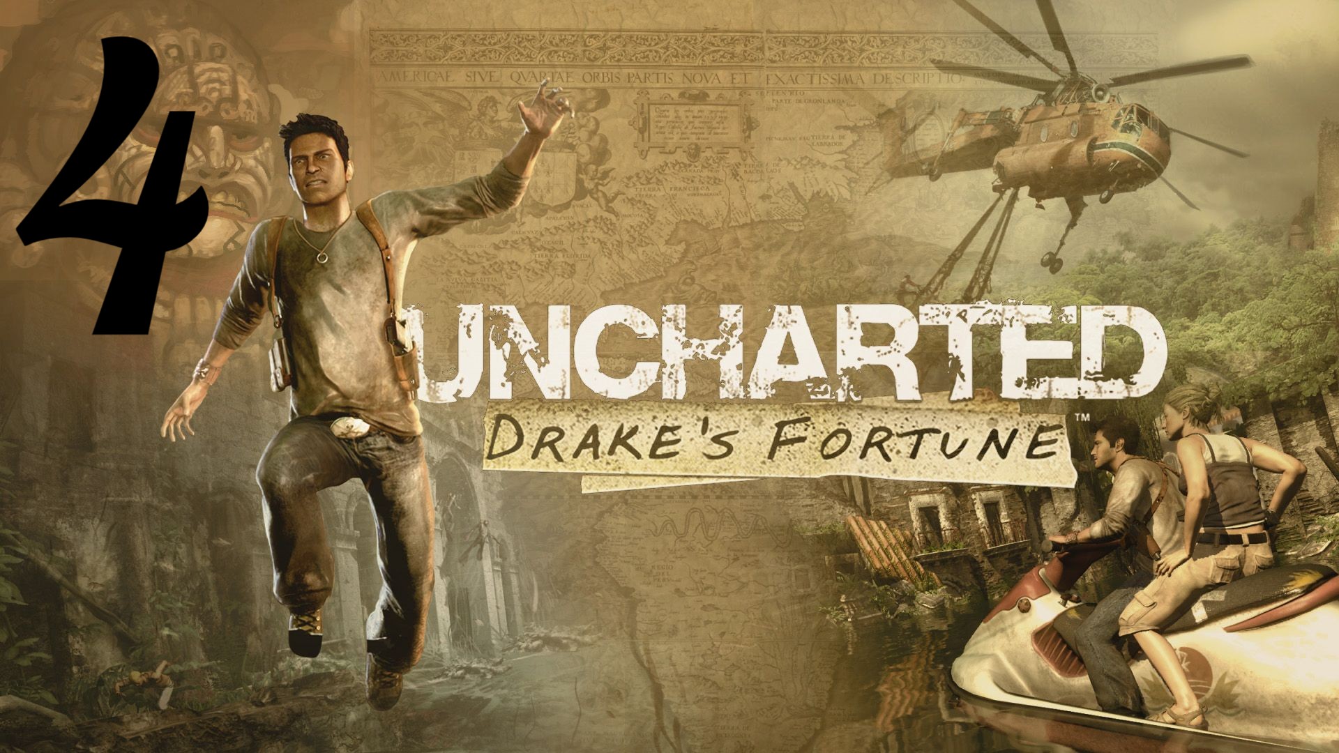 Uncharted: Drake’s Fortune ( Судьба Дрейка). Ключ к прошлому) #4