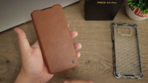 ШИКАРНЫЙ чехол книжка для Xiaomi Poco X3 PRO ► Nillkin умеют!