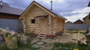 ОБАЛДЕННО ДИКИЙ СРУБ БАНИ. ПодробНОСТИ от СЛАВЫ. ВСЕ КАК ЕСТЬ БЕЗ ПОСТАНОВОК