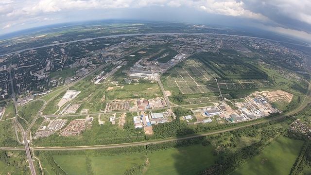 Первый прыжок с парашютом Никита Ярославль 11 06 2022    2500 м.