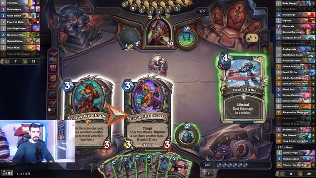 XL Blood DK 9.0 Is The Best Control Deck After Nerfs At Showdown in the Badlands  Hearthstone