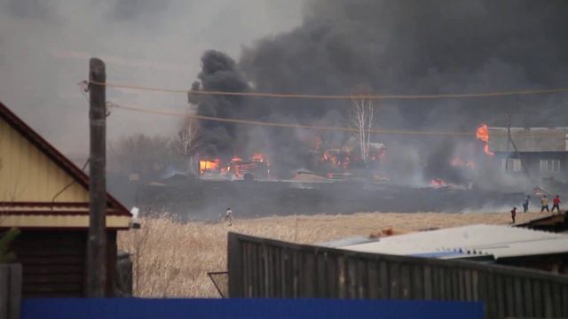 7 мая Пожар Заозерный