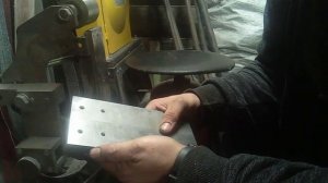 Прижимная плита для гриндера!