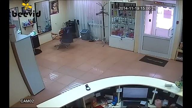 Пример записи с камеры видеонаблюдения Beevid. смотреть онлайн