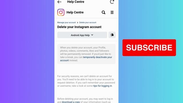 Instagram account delete kaise kare permanently | Delete instagram account permanently (New Update) смотреть онлайн