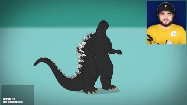 ЭВОЛЮЦИЯ ГОДЗИЛЛЫ! СРАВНЕНИЕ РАЗМЕРОВ ГОДЗИЛЛЫ! смотреть онлайн