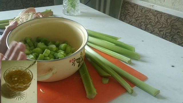 Ревень.Как выращивать? Варение из  ревеня с цедрой без лишних хлопот.