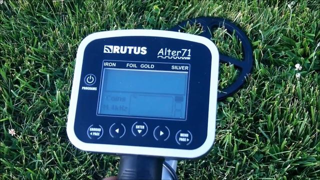 Rutus Alter 71 Metal Detector in US Park