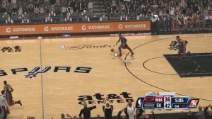 2014 NBA Finals: Heat vs Spurs - Game 2 Sim (NBA 2K14) PS4
