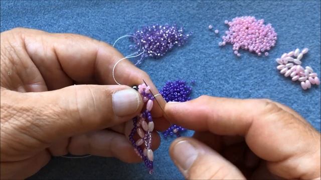 (120) Колье из бисера и бусин по схеме "ТАИТИ".DIY Necklace from beads.