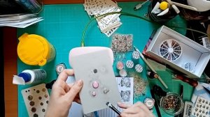 Скрапбукинг/ Мои самодельные брадсы с заготовками с Aliexpress.