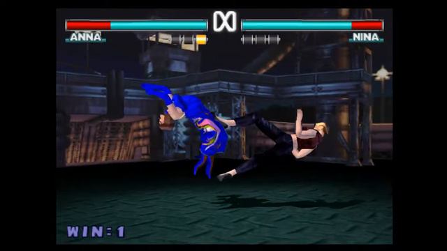 Tekken 3 Anna vs Nina смотреть онлайн