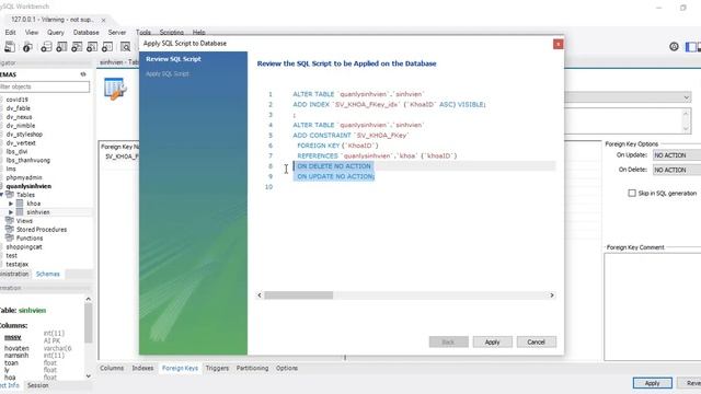 Kết nối cơ sở dữ liệu sử dụng JDBC смотреть онлайн