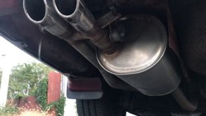 1988 NISSAN CEDRIC Y31 Brougham V20 Twincam Turbo Dual Mode Muffler セドリック ブロアム ターボ (´・ω・`)∩