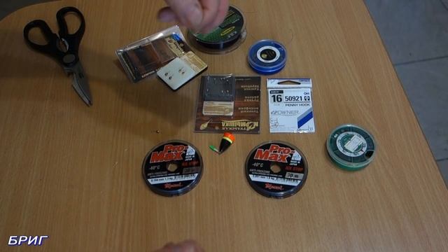 Оснастка поплавочной удочки для рыбалки в глухозимье