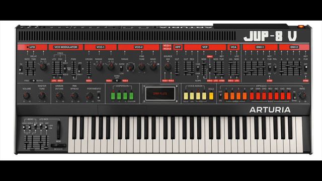 Jupiter 8V Demo (Arturia V-Collection 8) смотреть онлайн