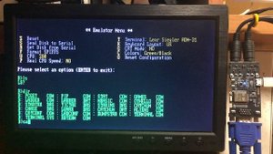 Altair 8800 with FabGL (ESP32) - CP/M Text Games