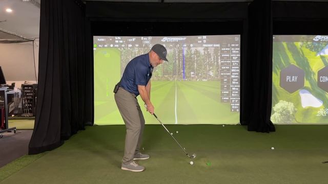 SENIOR GOLFER WITH STOCK 190 YARD 7 IRON | Wisdom in Golf | Golf WRX | смотреть онлайн