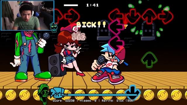 MARIO.EXE! | Friday Night Funkin' - Mario's Madness FULL WEEK - FNF MOD смотреть онлайн