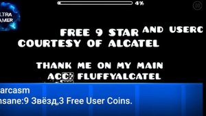 Geometry Dash:34 Бесплатных звёзд!Уровни в которых не надо ничего делать!