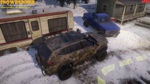 SnowRunner - Юкон - Подтопленные предгорья - Буксировка на верхотуре - #294