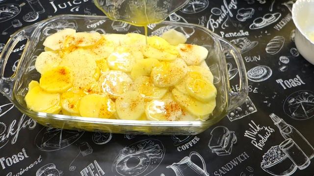 Запеченный КАРТОФЕЛЬ в молоке с сыром. Рецепт Джулии Чайлд.