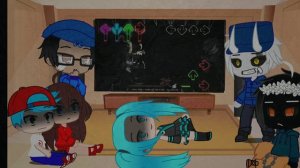 Friday Night Funkin' react to Tabi vs Evil bf "Arsonphobia"