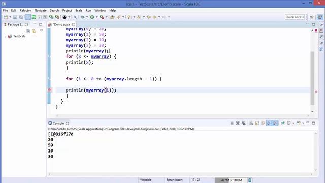 Scala Tutorial 18 - Arrays