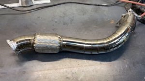 БМВ Е34 М50 ТУРБО / Изготовление даунпайпа и выхлопа / часть 5