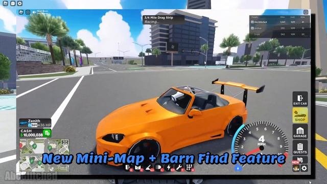 Drive World Update | New Torakku Xtreme Barn Find! & Mini-Map!! - Roblox