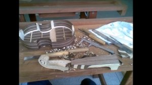 Construction of Treble Viol/ Viola da Gamba Soprano/ Dessus de Viole