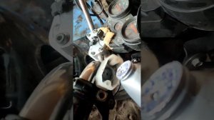 Замена тормозной жидкости + прокачка тормозов на китайском мотоцикле