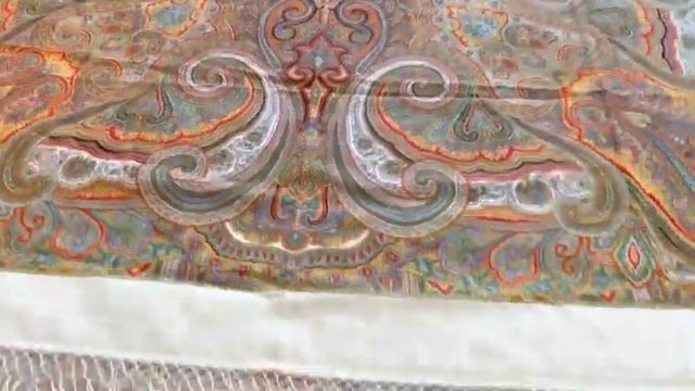 10 Павловопосадских шалей которые я ношу зимой. Показываю все шали на себе и с чем я их ношу.