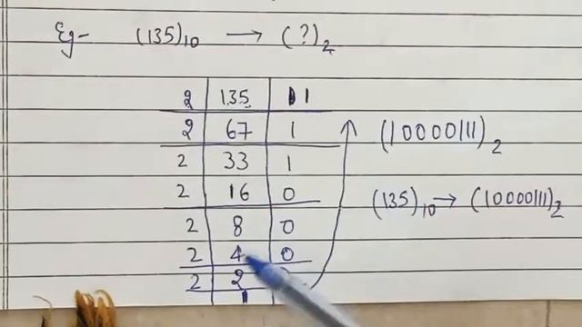 Decimal to Binary Conversion | Lec-3 смотреть онлайн