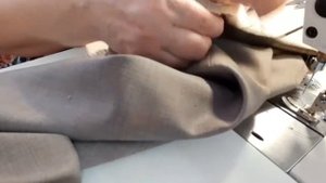 Как подшить классические брюки с лентой