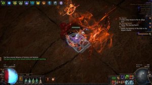 POE- Searing Exarch (New Endgame Boss) COC Forbidden Rite Occultist 3.17