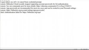 Bitbucket create app passwords | App passwords for git authentication