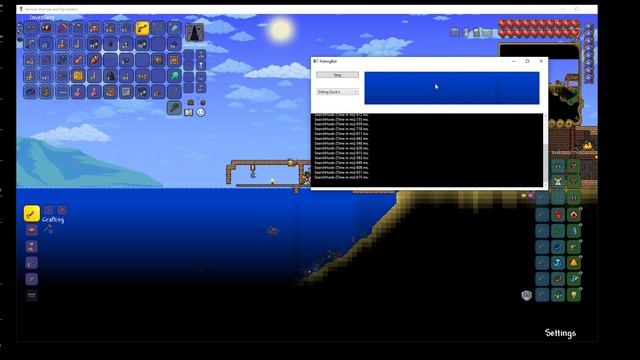 Terraria 1.4 Fishing Bot ( automatic fishing )