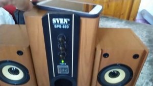 Сабвуфер с колонками 2.1 Sven SPS-820 (38W)