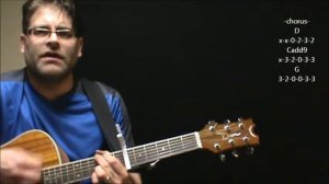 How to play "I Still Haven't Found What I'm Looking For" by U2 on acoustic guitar