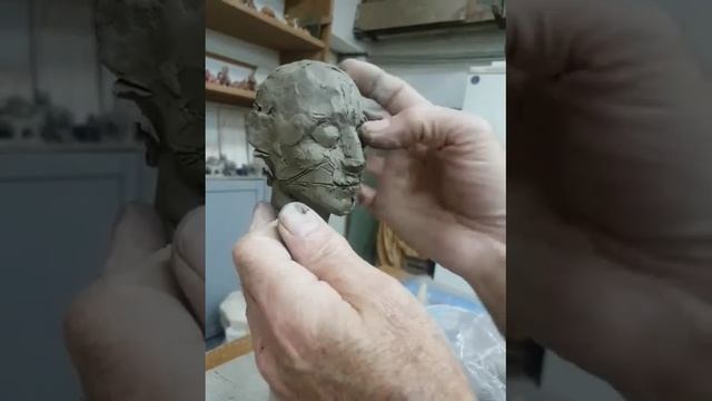 ТО Волшебная глина 20 Продолжение лепки головы смотреть онлайн