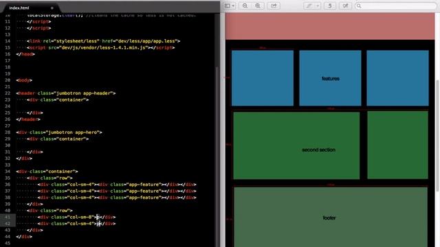 Twitter Bootstrap 3 Tutorials #14: Converting a PSD Layout Part1 смотреть онлайн