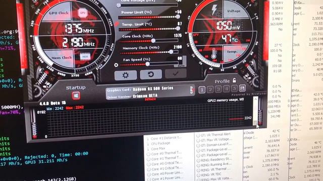 4 GPU Mining rig 125 Mh/s ! RX 580 Gaming x+ LOW WATTAGE! смотреть онлайн