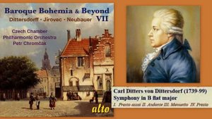 Carl Ditters von Dittersdorf: Symphony in B flat major, Petr Chromčák (conductor)