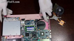 How to disassemble and clean laptop Sony VAIO PCG-61211V
