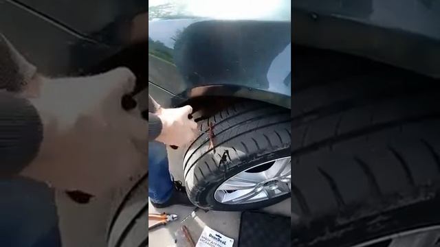 Wheel puncture repair without tire fitting. Что делать если в колесе гвоздь. Часть 2 смотреть онлайн